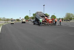 “When the delivery truck is backing up, it’s important the paver operator focus his attention and not lose concentration,” says John Ball, Top Quality Paving. “He should not be looking at other workers or talking with other workers until the truck gets to the paver.”