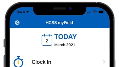 HCSS myField app