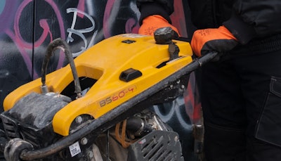 The Trackunit Kin can be easily attached to almost any tool or attachment and provides instant visibility into location and utilization.