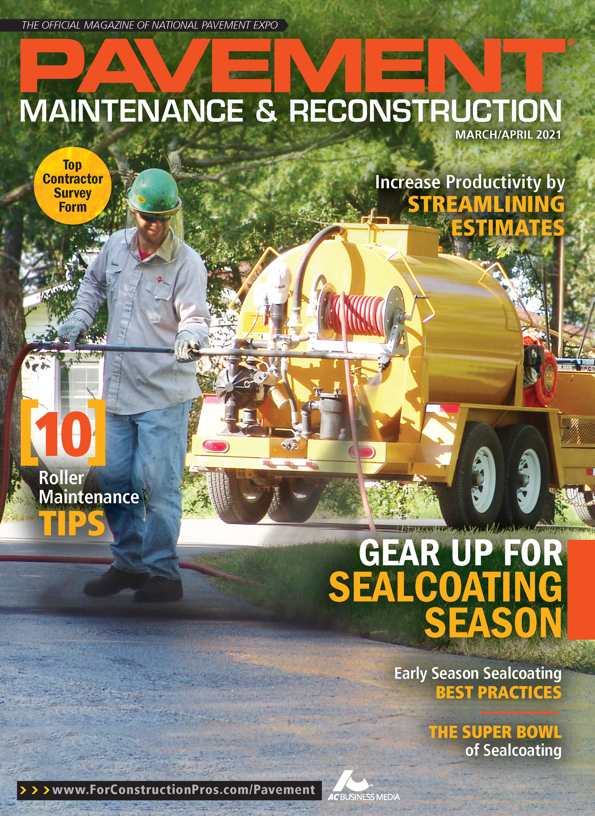 Pavement Maintenance & Reconstruction March/April 2021