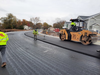 This residential road in Janesville, WI gets a premium upgrade with Invigorate Rejuvenator asphalt mix.