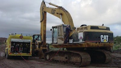 Today, the difference between on-road and off-road fuel really boils down to the dye color used to differentiate the tax status of the fuel. Red dye is used for off-road fuel, both No. 1 and No 2, and on-road diesel is clear or green. On-road fuel is taxed to maintain the road infrastructure while off-road fuel is exempt from this tax.