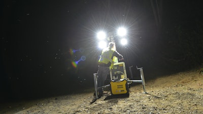 Atlas E3+ Usa Light Tower Start Up Original