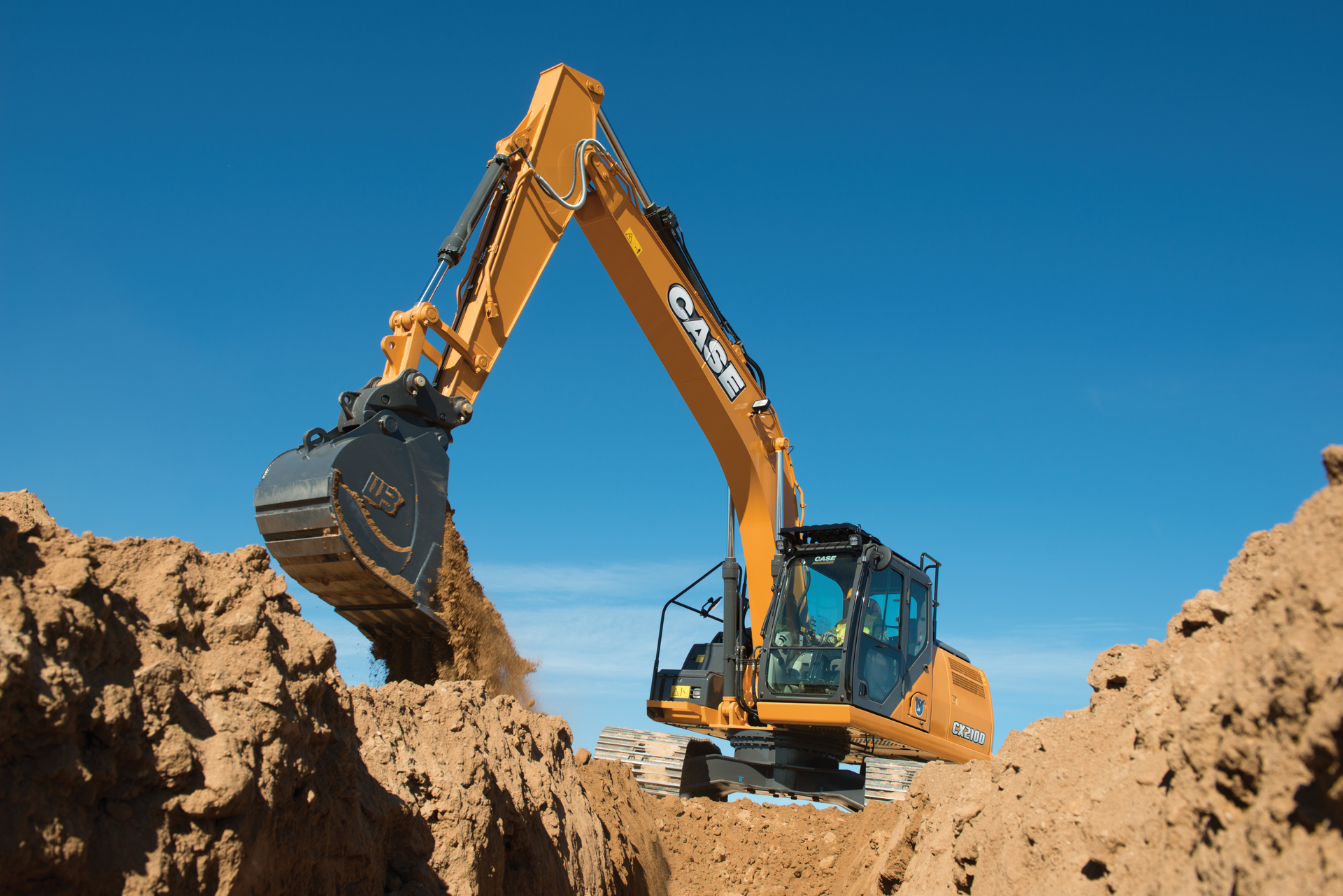 Factory fit 2D and 3D systems from Leica Geosystems will be available on Case D Series excavators up to the Case CX 350D.