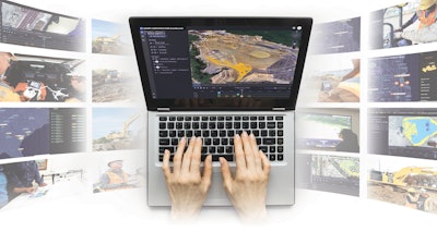 Komatsu Smart Construction Dashboard Collage