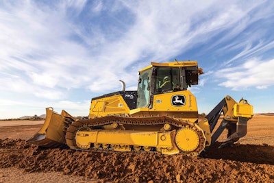 Over the last couple of years at John Deere we have launched Slope Control on many of our dozers, including 450K, 550K, 650K, 700L and 750L models. Slope Control fills a need for less complex technology which doesn’t use a 3D model or external reference such as a base station or laser while still automatically controlling the blade for the operators.”