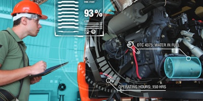 Beyond data capture, telematics can provide feedback on improving the way the machine is maintained.