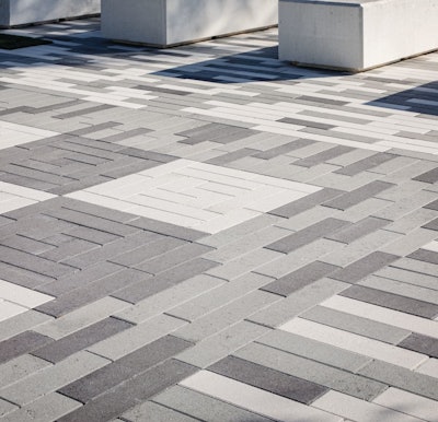 Using Concrete Pavers to Create a Safe Retail Plaza
