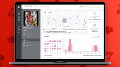 Trackunit kin asset utilization