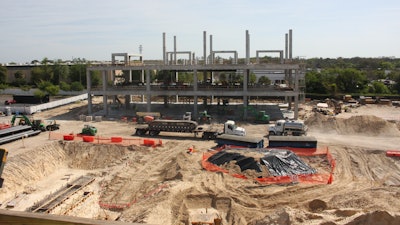 Getting better results while minimizing manpower was a key reason UFI used a Topcon robotic total station on the $400 million expansion of the Moffitt Cancer Research Center.