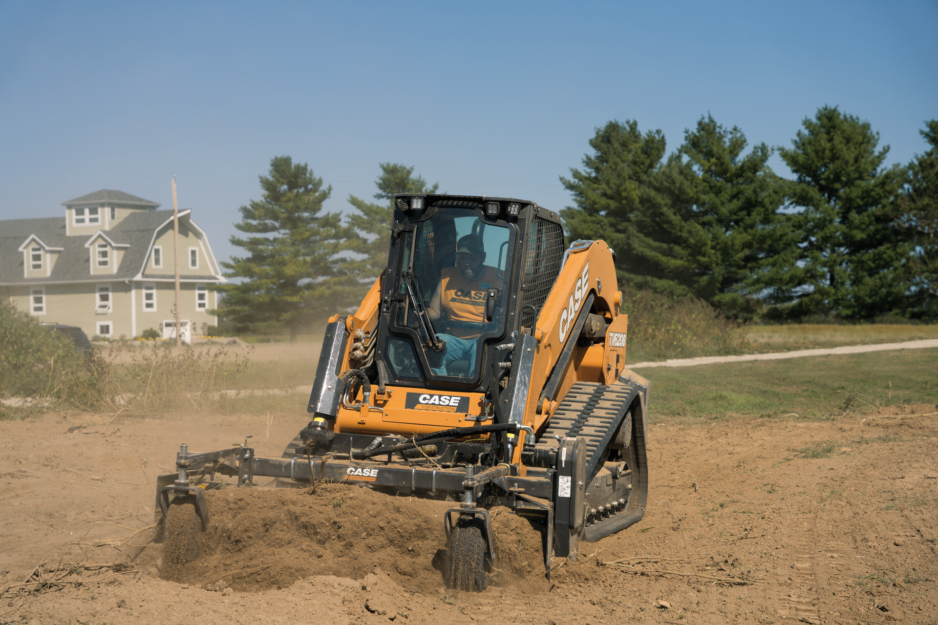 Case Construction Equipment recently introduced the TV620B, the largest production compact track loader in the market by shear operating weight at 16,000 lbs.