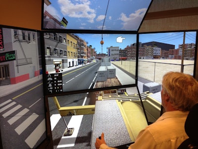 With advanced graphics and algorithms, the simulators provide trainees with the look, feel and machine feedback of the real thing.