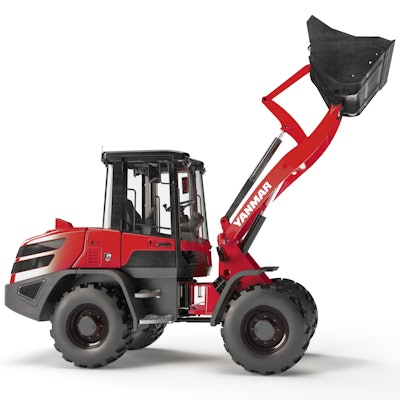 Yanmar V8 compact wheel loader