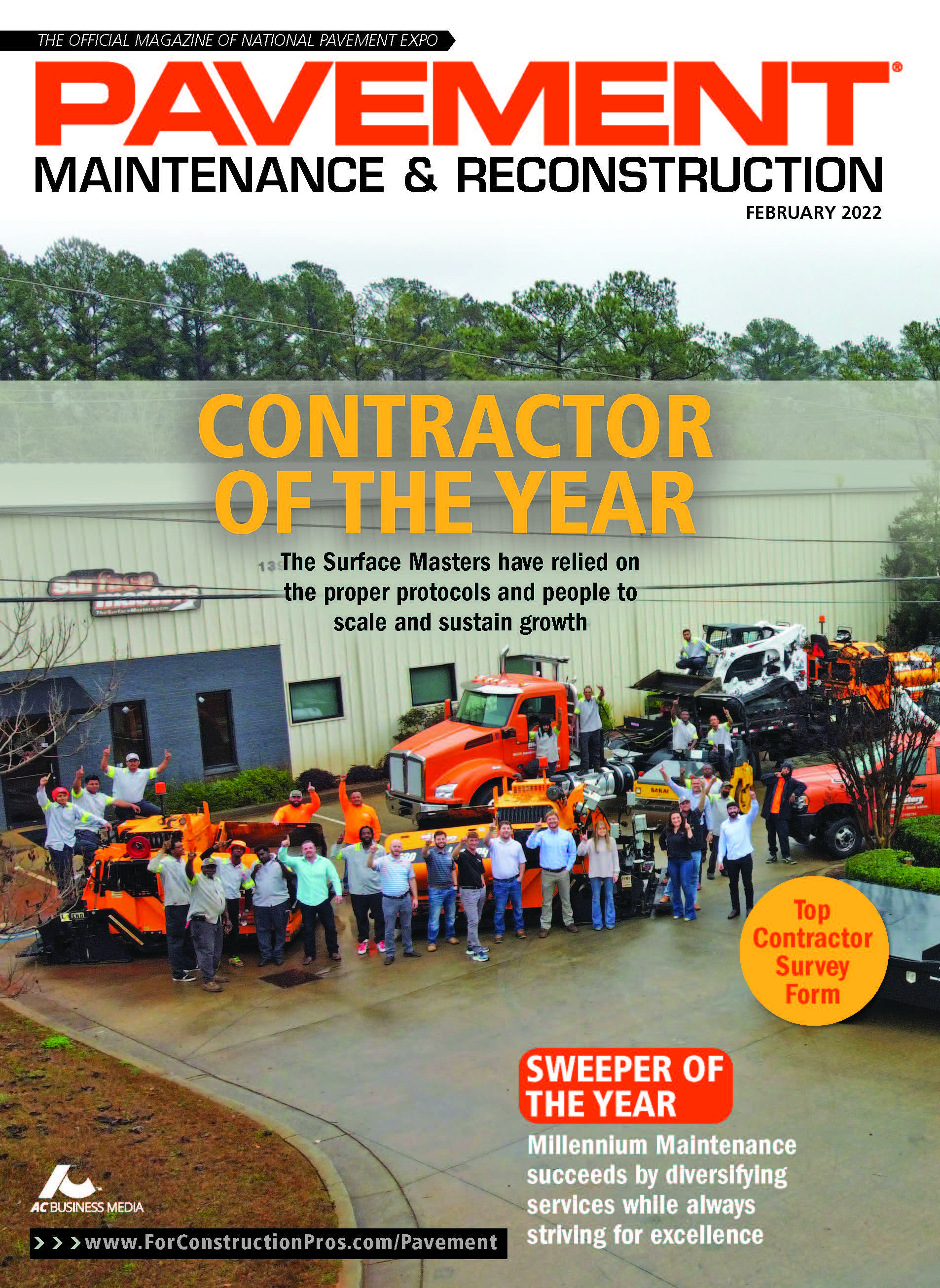 Pavement Maintenance & Reconstruction February 2022