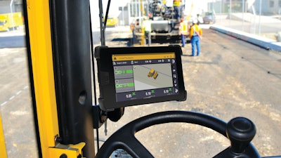 Trimble Roadworks Paving Control Platform For Asphalt Compactors 1