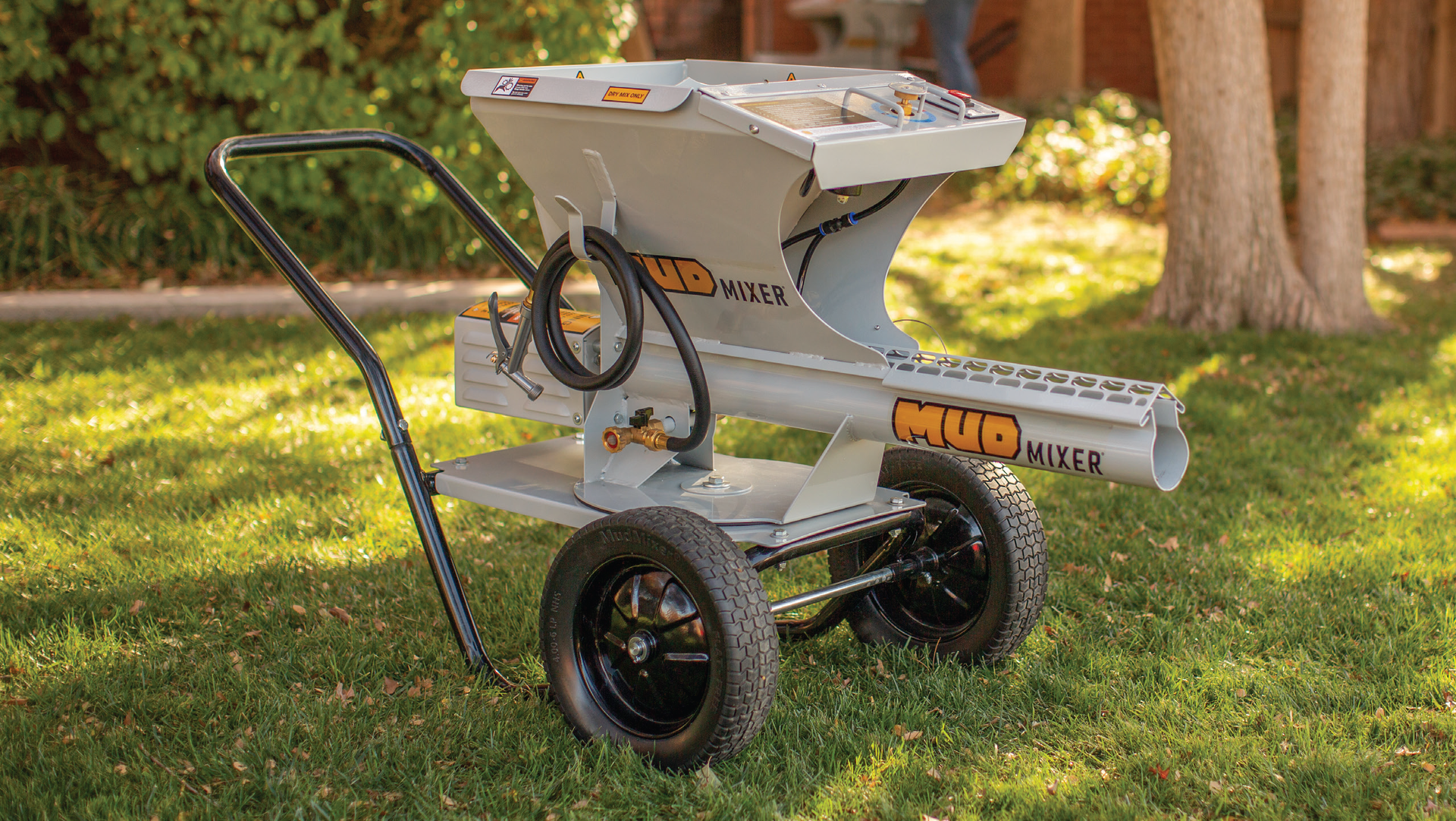 Mudmixer On Grass