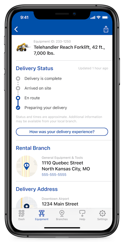 Mobile App Delivery Tracker