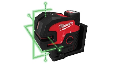 M12 Green Cross Line & 4-Points Laser