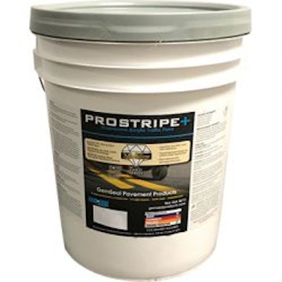 This fast-dry traffic paint features an 100% acrylic binder in conjunction with powdered pigments, binders and liquid drier.