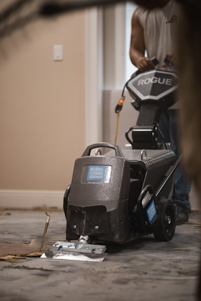 The Rogue Walk-behind Electric Scraper