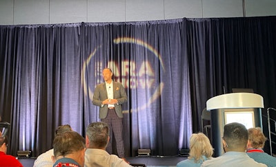 Phil Gwoke, speaker during the ARA Show's general education sessions, discussed how rental companies can become more appealing to Gen Z and Millennial workers.