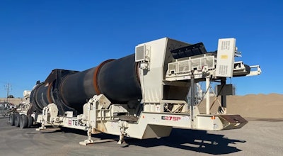 Terex E275P Mobile Asphalt Plant
