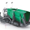 The small paver from Vögele: The SUPER 700i is highly maneuverable and compact, and can pave at widths between 1 ft. 8 in and 10 ft 6 in.