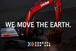 Link-Belt plans to display a number of machines on the Festival Grounds at CONEXPO, including several equipped with grading solutions by Trimble Earthworks.