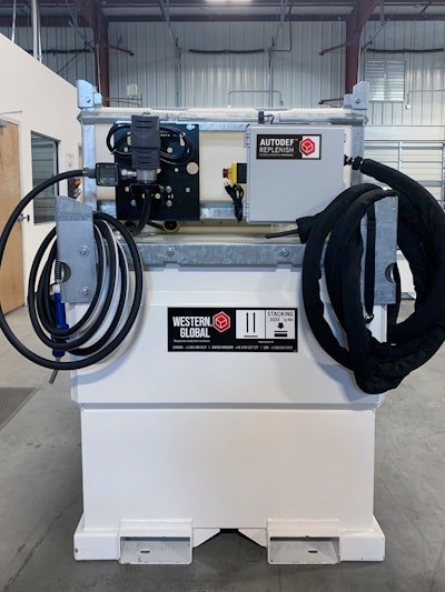 The AutoDEF senses when the tank is in a dry state and starts pumping diesel exhaust fluid (DEF) as and when needed, eliminating the need for someone to be onsite at all times.