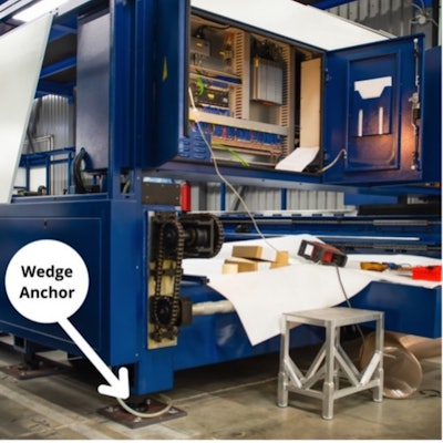 Concrete Fasteners For Industrial Applications