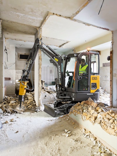 Electric equipment provides an emission-free way to work indoors.