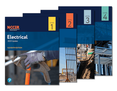 With more than 630,000 electricians needed nationwide over the next three years, the four-level electrical track is one of NCCER’s most widely-used programs and sets the industry standard for electrician training.