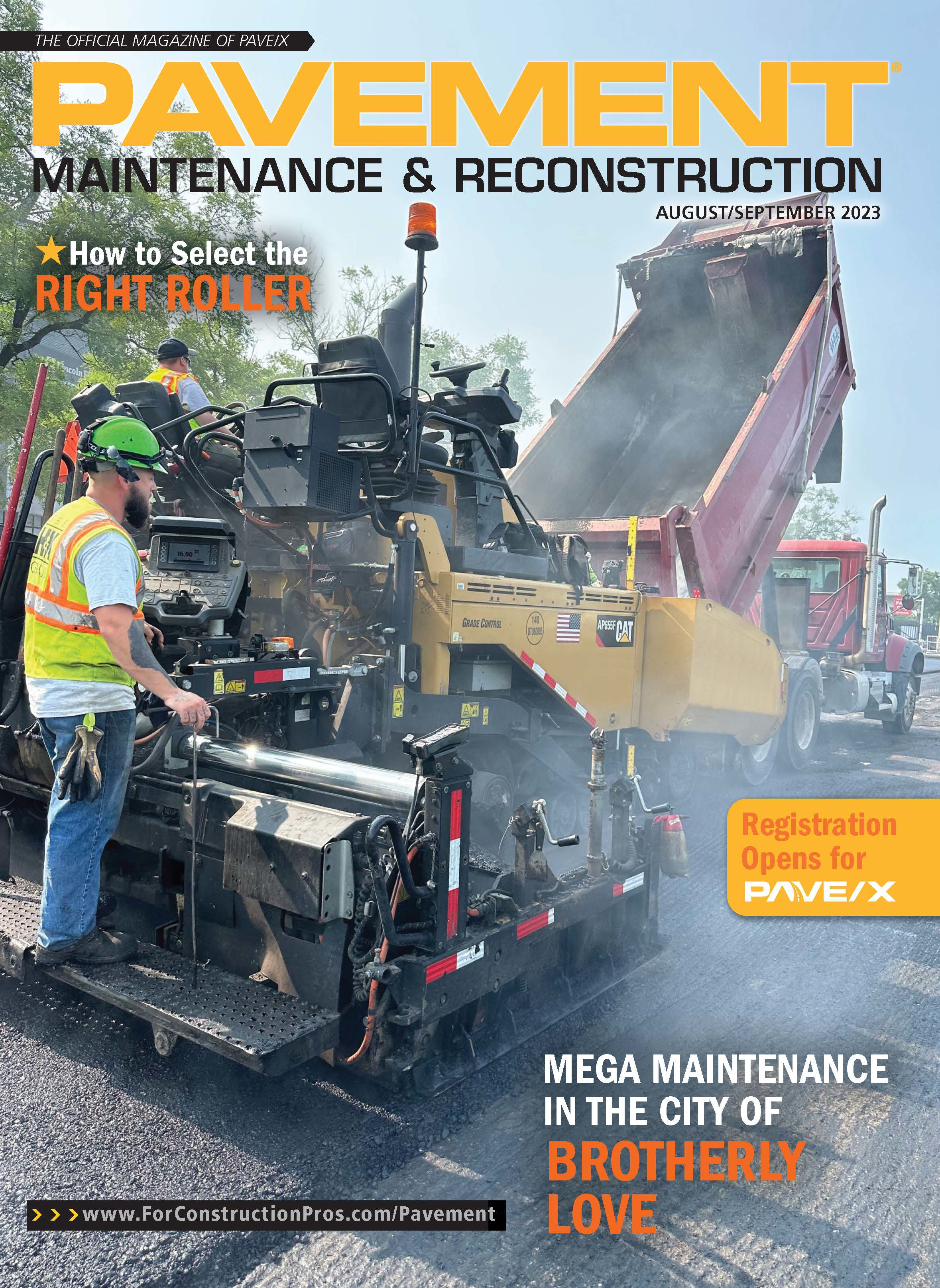 Pavement Maintenance & Reconstruction August/September 2023