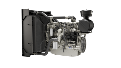 Equipped with a single, on-engine electronic control module (ECM), this generator produces up to 610 kVA at 50 Hz and is switchable to 60 Hz, delivering up to 625 kVA.