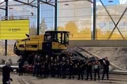 The BOMAG team at the end of the demo event