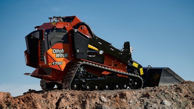 Designed to handle a range of landscape, irrigation and tree-care projects, the new track system on the SK1750 features a tension check window, which allows operators to visually check track tension without threading a separate gauge tool.