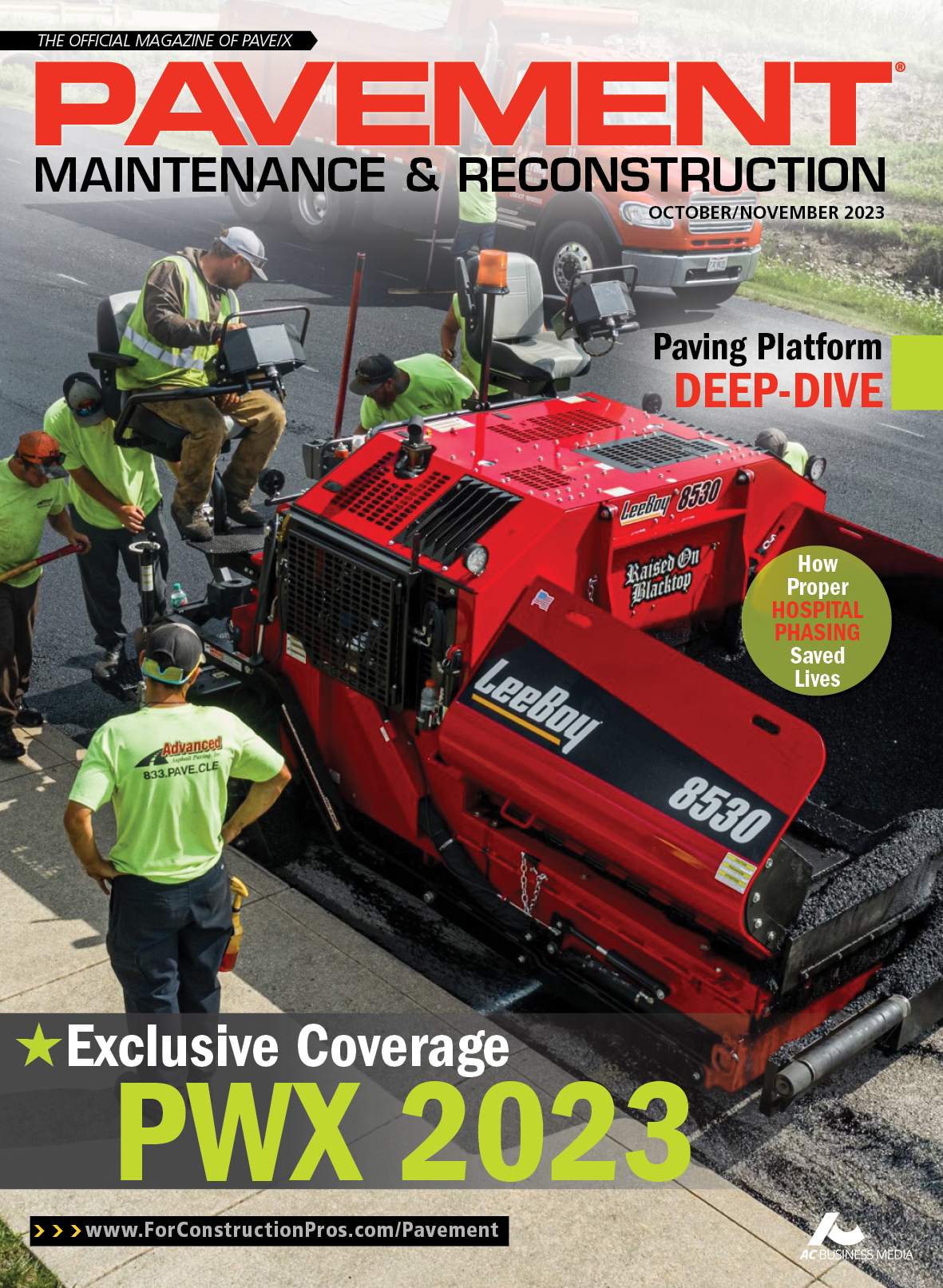 Pavement Maintenance & Reconstruction October/November 2023