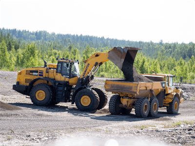 The physical dumping of materials will be handled remotely by one operator controlling multiple machines from a command center.