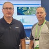 Topcon Vice President Jason Hallett and Global Director of Business Development and Marketing, Integration Services Scott Langbein.