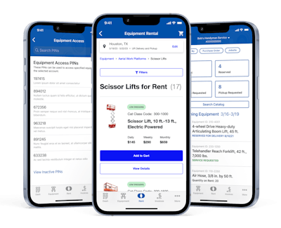 United Rentals Mobile App