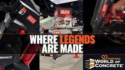 MAX USA Is Building Tomorrow At World Of Concrete 2024