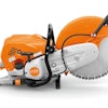 The TS 710i and TS 910i are equipped with the STIHL ElastoStart grip, a built-in shock absorber and anti-vibration system.