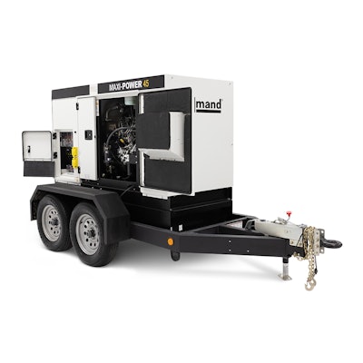 Allmand Mobile Generator Maxi Power 45 Fr Open