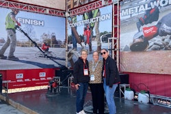 The Milwaukee Tool team had cordless equipment for all stages of the construction process.