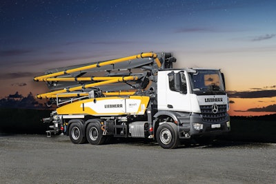 The 38 Z4 XXT truck-mounted pump