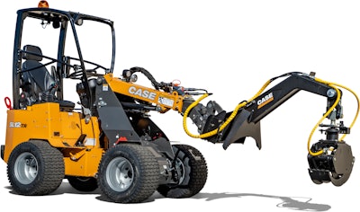 This machine features a lifting height of 108 in., allowing individuals to manage hard-to-reach loads at safe distances.