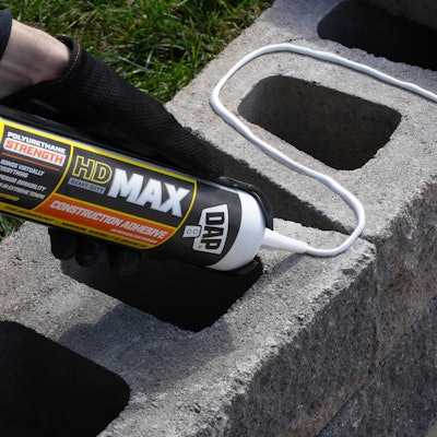 HD Max bonds on various materials and surfaces from non-porous substrates like aluminum, PVC and mirror to porous, textured materials like brick, concrete and drywall in both indoor and outdoor environments.