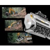 The BL2/S/EX can mulch vegetation, shrubs and trees up to 6 in. in diameter.