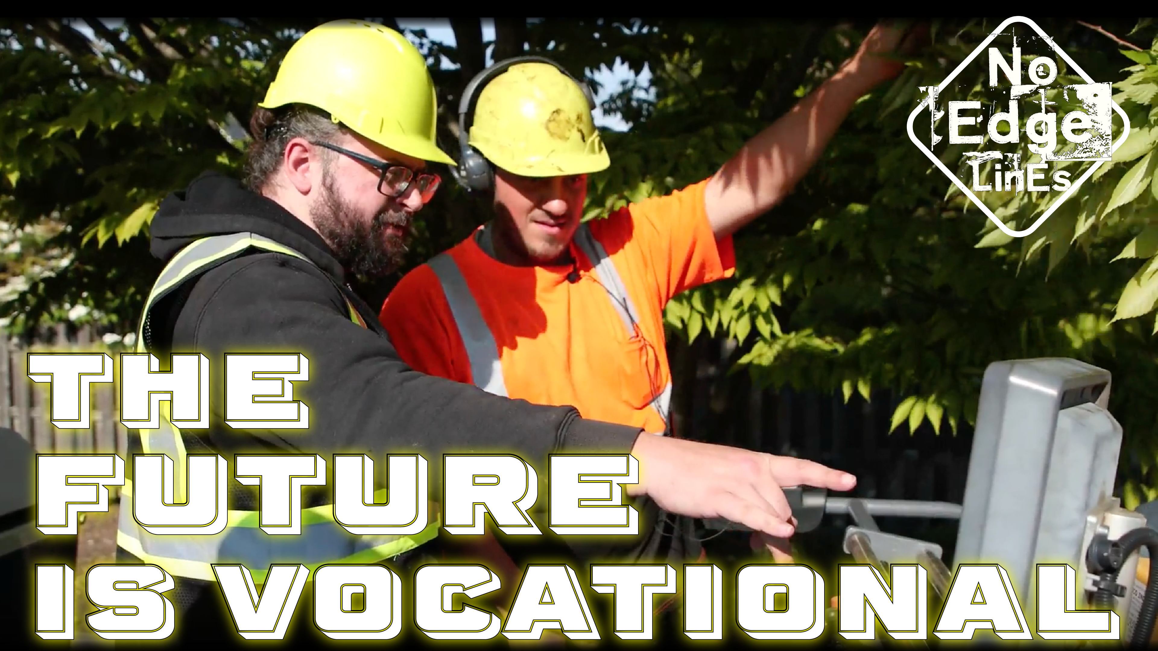 (Left) Brandon Noel, editor, (Right) Ben Brenner, Mill Operator, Eosso Brothers