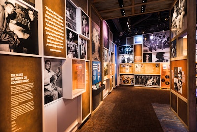 Interior view of the museum.